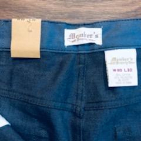 MEMBER'S PROPERTY | Stone Blue Denim Jeans | Sz. 40x32 - Picture 5 of 9